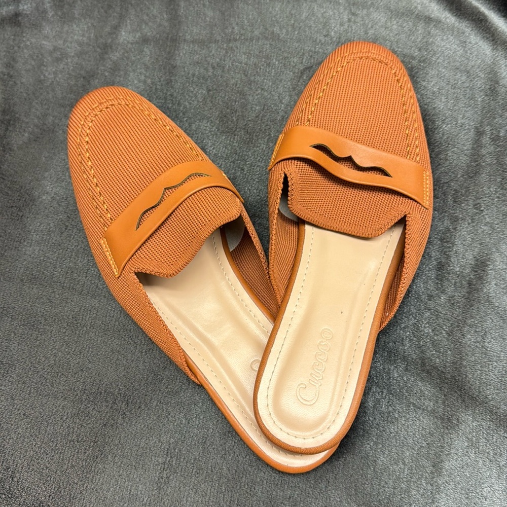 Brown flats never worn size 41 SHEIN